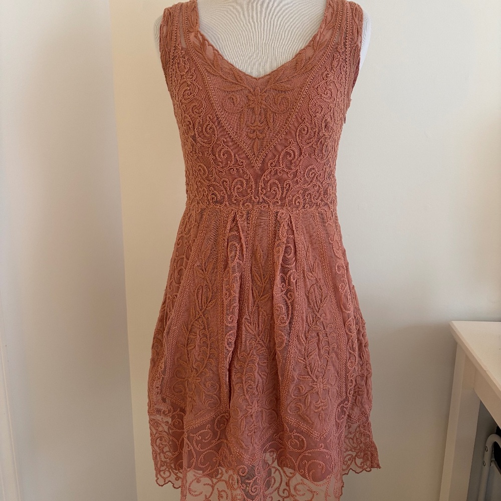 Anthropologie At Dusk Dress by Yoana Baraschi